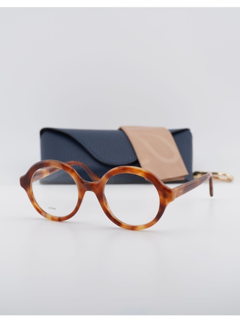 Loewe LW50082I 053 Round Eyeglasses 50mm - Havana